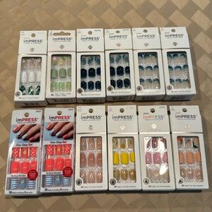 Summertime imPress Nails! - 12 sets, brand new